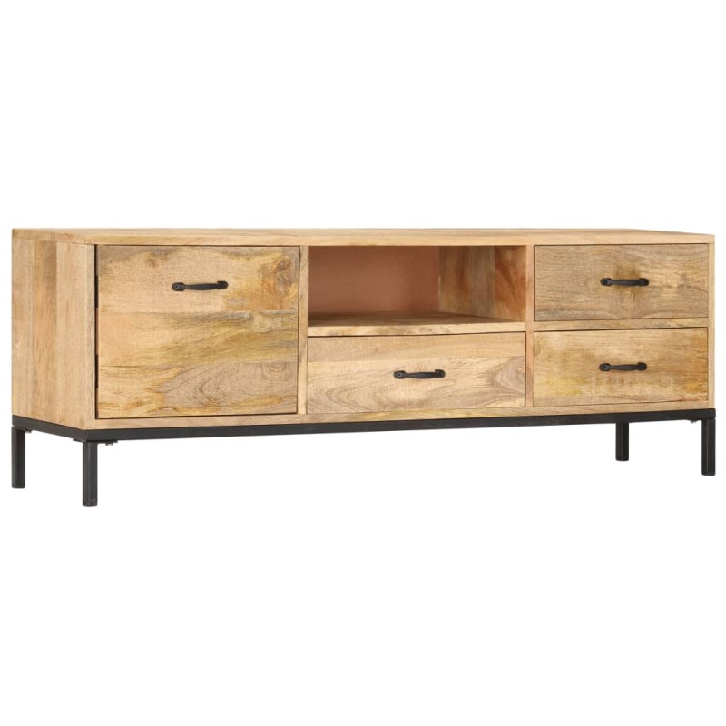 vidaXL TV-Schrank 130 x 30 x 45 cm Mango-Massivholz vidaXL TV-Schrank 130 x 30 x 45 cm Mango-Massivholz
