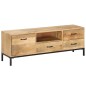 vidaXL TV-Schrank 130 x 30 x 45 cm Mango-Massivholz vidaXL TV-Schrank 130 x 30 x 45 cm Mango-Massivholz