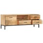 vidaXL TV-Schrank 130 x 30 x 45 cm Mango-Massivholz vidaXL TV-Schrank 130 x 30 x 45 cm Mango-Massivholz
