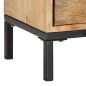 vidaXL TV-Schrank 130 x 30 x 45 cm Mango-Massivholz vidaXL TV-Schrank 130 x 30 x 45 cm Mango-Massivholz