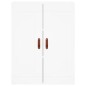 vidaXL Highboard Weiß 69,5x34x180 cm Holzwerkstoff vidaXL Highboard Weiß 69,5x34x180 cm Holzwerkstoff