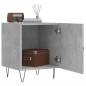 vidaXL Nachttisch Betongrau 40x40x50 cm Holzwerkstoff vidaXL Nachttisch Betongrau 40x40x50 cm Holzwerkstoff