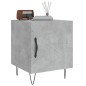 vidaXL Nachttisch Betongrau 40x40x50 cm Holzwerkstoff vidaXL Nachttisch Betongrau 40x40x50 cm Holzwerkstoff