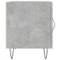 vidaXL Nachttisch Betongrau 40x40x50 cm Holzwerkstoff vidaXL Nachttisch Betongrau 40x40x50 cm Holzwerkstoff