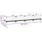 vidaXL Hochbeet 160x40x23 cm Polypropylen vidaXL Hochbeet 160x40x23 cm Polypropylen
