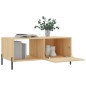 vidaXL Couchtisch Sonoma-Eiche 90x50x40 cm Holzwerkstoff vidaXL Couchtisch Sonoma-Eiche 90x50x40 cm Holzwerkstoff
