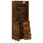 vidaXL Highboard Räuchereiche 69,5x34x180 cm Holzwerkstoff vidaXL Highboard Räuchereiche 69,5x34x180 cm Holzwerkstoff