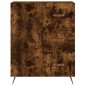 vidaXL Highboard Räuchereiche 69,5x34x180 cm Holzwerkstoff vidaXL Highboard Räuchereiche 69,5x34x180 cm Holzwerkstoff