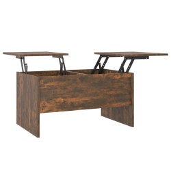 vidaXL Couchtisch Räuchereiche 80x50x42,5 cm Holzwerkstoff