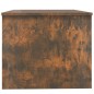 vidaXL Couchtisch Räuchereiche 80x50x42,5 cm Holzwerkstoff vidaXL Couchtisch Räuchereiche 80x50x42,5 cm Holzwerkstoff
