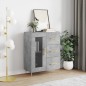 vidaXL Sideboard Betongrau 69,5x34x90 cm Holzwerkstoff vidaXL Sideboard Betongrau 69,5x34x90 cm Holzwerkstoff