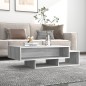 vidaXL Couchtisch Grau Sonoma 105x55x32 cm Holzwerkstoff vidaXL Couchtisch Grau Sonoma 105x55x32 cm Holzwerkstoff