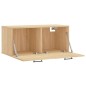 vidaXL Wandschrank Sonoma-Eiche 80x36,5x35 cm Holzwerkstoff vidaXL Wandschrank Sonoma-Eiche 80x36,5x35 cm Holzwerkstoff