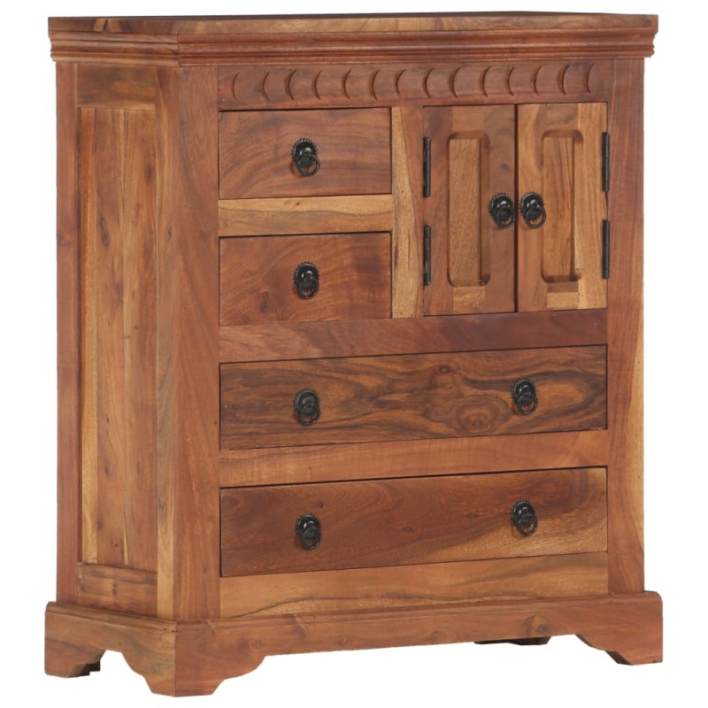 vidaXL Sideboard 62 x 30 x 75 cm Akazie Massivholz vidaXL Sideboard 62 x 30 x 75 cm Akazie Massivholz