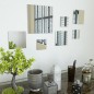 vidaXL 7-teiliges Wandspiegelset Quadratisch Glas vidaXL 7-teiliges Wandspiegelset Quadratisch Glas