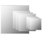 vidaXL 7-teiliges Wandspiegelset Quadratisch Glas vidaXL 7-teiliges Wandspiegelset Quadratisch Glas
