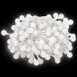 vidaXL Lichterkette Kugeln 20 m 200 LED Kaltweiß 8 Funktionen vidaXL Lichterkette Kugeln 20 m 200 LED Kaltweiß 8 Funktionen