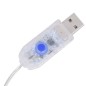vidaXL Lichterkette Kugeln 20 m 200 LED Kaltweiß 8 Funktionen vidaXL Lichterkette Kugeln 20 m 200 LED Kaltweiß 8 Funktionen