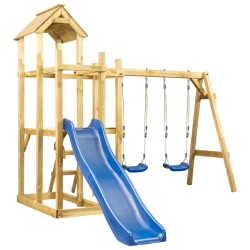 Spielturm 285x305x226,5 cm Imprägniertes Kiefernholz