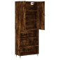 Highboard Räuchereiche 69,5x34x180 cm Holzwerkstoff Highboard Räuchereiche 69,5x34x180 cm Holzwerkstoff