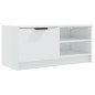 vidaXL TV-Schränke 2 Stk. Hochglanz Weiß 80x35x36,5cm Holzwerkstoff vidaXL TV-Schränke 2 Stk. Hochglanz Weiß 80x35x36,5cm Holzwerkstoff