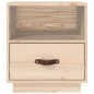 vidaXL Nachttische 2 Stk. 40x34x45 cm Massivholz Kiefer vidaXL Nachttische 2 Stk. 40x34x45 cm Massivholz Kiefer