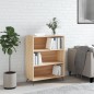 vidaXL Bücherregal Sonoma-Eiche 69,5x32,5x90 cm Holzwerkstoff vidaXL Bücherregal Sonoma-Eiche 69,5x32,5x90 cm Holzwerkstoff