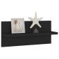 vidaXL Wandregale 4 Stk. Schwarz 40x11,5x18 cm Holzwerkstoff vidaXL Wandregale 4 Stk. Schwarz 40x11,5x18 cm Holzwerkstoff