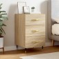 vidaXL Nachttisch Sonoma-Eiche 40x40x66 cm Holzwerkstoff vidaXL Nachttisch Sonoma-Eiche 40x40x66 cm Holzwerkstoff