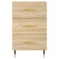 vidaXL Nachttisch Sonoma-Eiche 40x40x66 cm Holzwerkstoff vidaXL Nachttisch Sonoma-Eiche 40x40x66 cm Holzwerkstoff