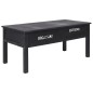 vidaXL Couchtisch Schwarz 100×50×45 cm Holz vidaXL Couchtisch Schwarz 100×50×45 cm Holz