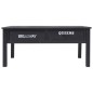 vidaXL Couchtisch Schwarz 100×50×45 cm Holz vidaXL Couchtisch Schwarz 100×50×45 cm Holz