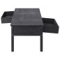 vidaXL Couchtisch Schwarz 100×50×45 cm Holz vidaXL Couchtisch Schwarz 100×50×45 cm Holz