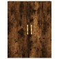 Highboard Räuchereiche 69,5x34x180 cm Holzwerkstoff Highboard Räuchereiche 69,5x34x180 cm Holzwerkstoff