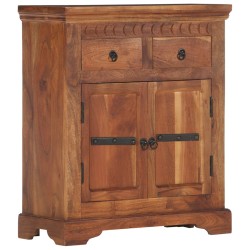 vidaXL Sideboard 63 x 30 x 75 cm Akazienholz Massiv