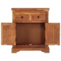 vidaXL Sideboard 63 x 30 x 75 cm Akazienholz Massiv vidaXL Sideboard 63 x 30 x 75 cm Akazienholz Massiv
