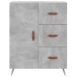vidaXL Highboard Betongrau 69,5x34x180 cm Holzwerkstoff vidaXL Highboard Betongrau 69,5x34x180 cm Holzwerkstoff