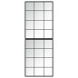 vidaXL Wandspiegel 2 Stk. Schwarz 80x60 cm Metall vidaXL Wandspiegel 2 Stk. Schwarz 80x60 cm Metall