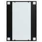 vidaXL Wandspiegel 2 Stk. Schwarz 80x60 cm Metall vidaXL Wandspiegel 2 Stk. Schwarz 80x60 cm Metall