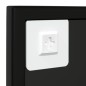 vidaXL Wandspiegel 2 Stk. Schwarz 80x60 cm Metall vidaXL Wandspiegel 2 Stk. Schwarz 80x60 cm Metall