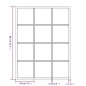 vidaXL Wandspiegel 2 Stk. Schwarz 80x60 cm Metall vidaXL Wandspiegel 2 Stk. Schwarz 80x60 cm Metall