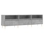 vidaXL TV-Schrank Betongrau 150x30x44,5 cm Holzwerkstoff vidaXL TV-Schrank Betongrau 150x30x44,5 cm Holzwerkstoff