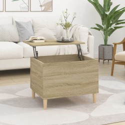vidaXL Couchtisch Sonoma-Eiche 60x44,5x45 cm Holzwerkstoff