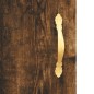 Highboard Räuchereiche 69,5x34x180 cm Holzwerkstoff Highboard Räuchereiche 69,5x34x180 cm Holzwerkstoff