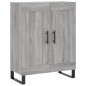 vidaXL Highboard Grau Sonoma 69,5x34x180 cm Holzwerkstoff vidaXL Highboard Grau Sonoma 69,5x34x180 cm Holzwerkstoff