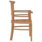 vidaXL 9-tlg. Garten-Essgruppe Massivholz Teak vidaXL 9-tlg. Garten-Essgruppe Massivholz Teak