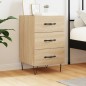vidaXL Nachttisch Sonoma-Eiche 40x40x66 cm Holzwerkstoff vidaXL Nachttisch Sonoma-Eiche 40x40x66 cm Holzwerkstoff