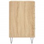 vidaXL Nachttisch Sonoma-Eiche 40x40x66 cm Holzwerkstoff vidaXL Nachttisch Sonoma-Eiche 40x40x66 cm Holzwerkstoff