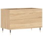 vidaXL Plattenschrank Sonoma-Eiche 74,5x38x48 cm Holzwerkstoff vidaXL Plattenschrank Sonoma-Eiche 74,5x38x48 cm Holzwerkstoff