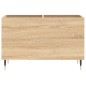 vidaXL Plattenschrank Sonoma-Eiche 74,5x38x48 cm Holzwerkstoff vidaXL Plattenschrank Sonoma-Eiche 74,5x38x48 cm Holzwerkstoff